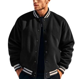 Mäntel & Jacken | Banridge – Suede Stripe-Trim Bomber Jacket – Herren Bekleidung Herren