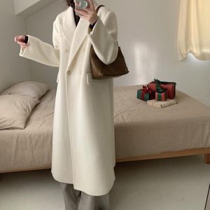 Mäntel & Jacken | Clara – Atelier Wool and Cashmere Longline Coat – Damen Bekleidung Damen