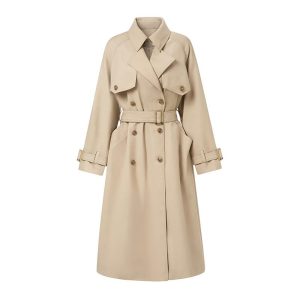 Mäntel & Jacken | Darcie – Double Breasted Belted Trench Coat – Damen Bekleidung Damen