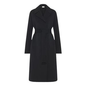 Mäntel & Jacken | Rae – Wool Blend Belted Double Breasted Coat With Cashmere – Damen Bekleidung Damen